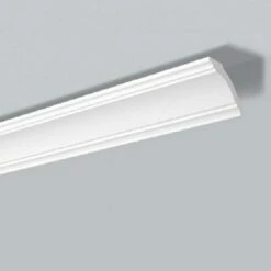 NMC | Innenwinkel "Pila" | Polystyrol | 75 X 50 X 200 Mm | Weiß | Stuckleisten Winkel