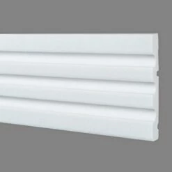 Wiesemann | Fassadenprofil "FP18-b" | Fassadenstuck | 18 X 140 X 2000 Mm | Außenstuck | Beschichtet