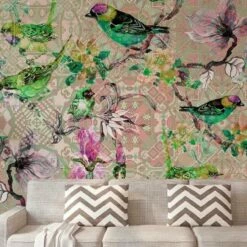 A.S. Creation | Walls By Patel 1 | DD110251 | Fototapete | Vlies | Versch. Größen | Tiere | Rosa