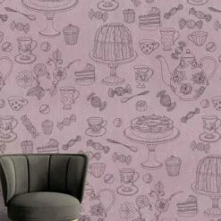 A.S. Creation | Walls By Patel 1 | DD110471 | Fototapete | Vlies | Versch. Größen | Abstrakt | Rosa