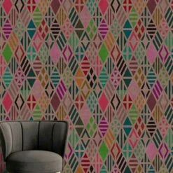 A.S. Creation | Walls By Patel 1 | DD110961 | Fototapete | Vlies | Versch. Größen | Abstrakt | Rosa