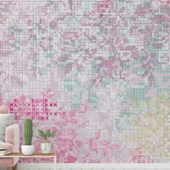 A.S. Creation | Walls By Patel 1 | DD111101 | Fototapete | Vlies | Versch. Größen | Abstrakt | Rosa