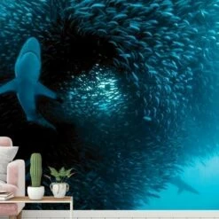 A.S. Creation | XXL 5 | DD114705 | Fototapete | Vlies | Versch. Größen | Tiere | Türkis