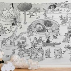 A.S. Creation | XXL 5 | DD114805 | Fototapete | Vlies | Versch. Größen | Kinderzimmer | Schwarz