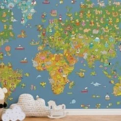 A.S. Creation | XXL 5 | DD114842 | Fototapete | Vlies | Versch. Größen | Kinderzimmer | Bunt