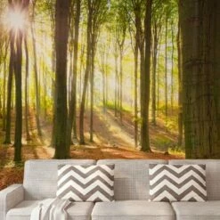 A.S. Creation | XXL 5 | DD114968 | Fototapete | Vlies | Versch. Größen | Wald & Pflanzen | Grün