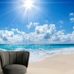 A.S. Creation | XXL 5 | DD115061 | Fototapete | Vlies | Versch. Größen | Strand & Meer | Blau