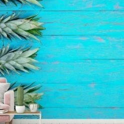 A.S. Creation | XXL 5 | DD115605 | Fototapete | Vlies | Versch. Größen | Wald & Pflanzen | Türkis