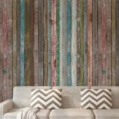 A.S. Creation | XXL 5 | DD115672 | Fototapete | Vlies | Versch. Größen | Holz | Bunt