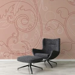 A.S. Creation | Atelier 47 | DD116870 | Fototapete | Vlies | 600 X 270 Cm | Barock | Rot