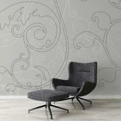 A.S. Creation | Atelier 47 | DD116875 | Fototapete | Vlies | 600 X 270 Cm | Barock | Grau