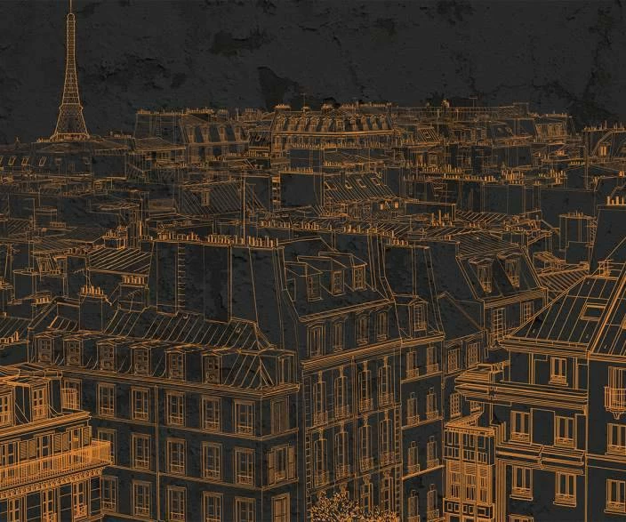 A.S. Creation | Atelier 47 | DD117360 | Fototapete | Vlies | 400 X 270 Cm | Paris | Schwarz 4 A.S. Creation | Atelier 47 | DD117360 | Fototapete | Vlies | 400 X 270 Cm | Paris | Schwarz – Bild 2