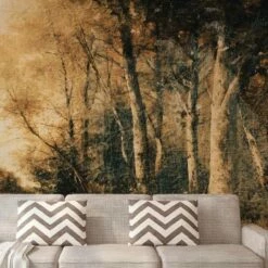 A.S. Creation | Atelier 47 | DD117410 | Fototapete | Vlies | 400 X 270 Cm | Wald & Pflanzen | Beige