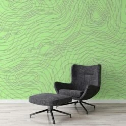 A.S. Creation | Atelier 47 | DD117530 | Fototapete | Vlies | 400 X 270 Cm | Abstrakt | Grün