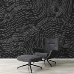 A.S. Creation | Atelier 47 | DD117535 | Fototapete | Vlies | 400 X 270 Cm | Abstrakt | Schwarz