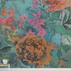 A.S. Creation | Atelier 47 | DD117815 | Fototapete | Vlies | 300 X 250 Cm | Wald & Pflanzen | Blau