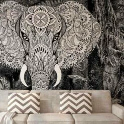 A.S. Creation | Atelier 47 | DD118120 | Fototapete | Vlies | 400 X 270 Cm | Tiere | Schwarz