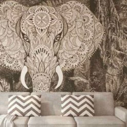 A.S. Creation | Atelier 47 | DD118125 | Fototapete | Vlies | 400 X 270 Cm | Tiere | Beige