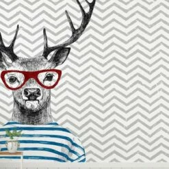 A.S. Creation | Atelier 47 | DD118170 | Fototapete | Vlies | 400 X 270 Cm | Tiere | Grau