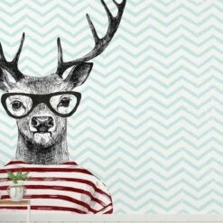 A.S. Creation | Atelier 47 | DD118180 | Fototapete | Vlies | 400 X 270 Cm | Tiere | Grün