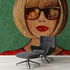 A.S. Creation | Atelier 47 | DD118315 | Fototapete | Vlies | 400 X 270 Cm | Gemälde | Grün