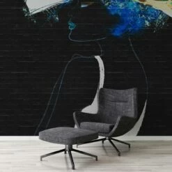 A.S. Creation | Atelier 47 | DD118340 | Fototapete | Vlies | 400 X 270 Cm | Stein & Beton | Schwarz