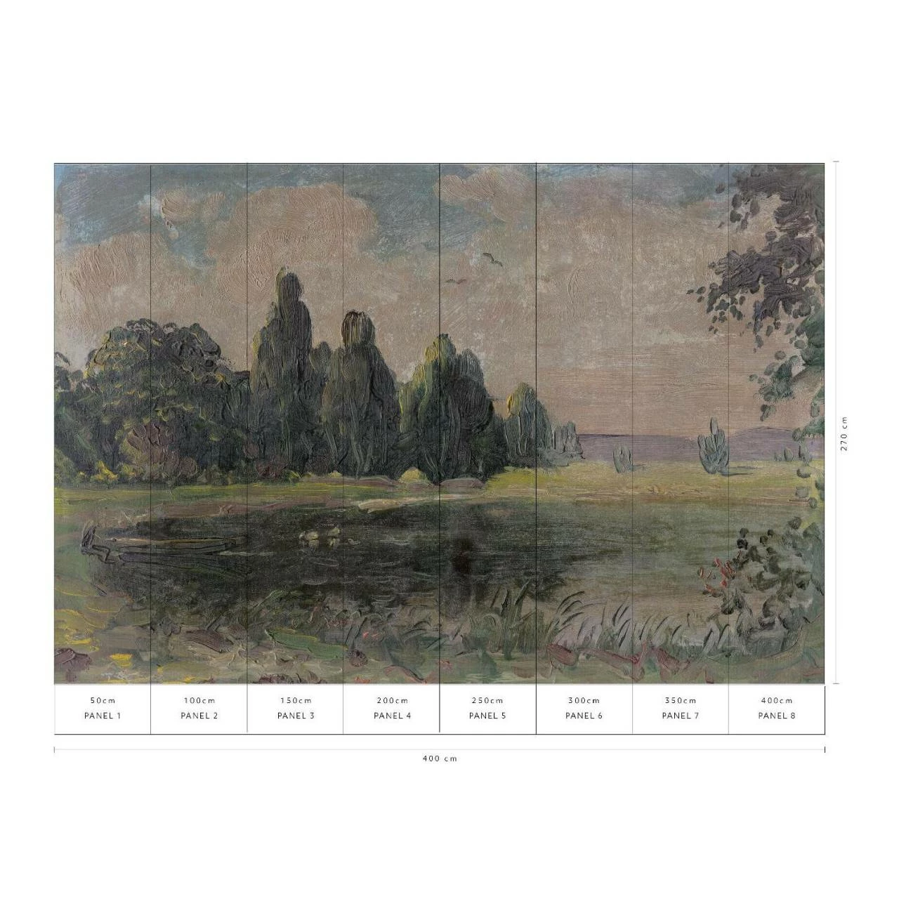 Erismann | Art Edition | 2231-10 | Fototapete | Vlies | 270 X 400 Cm | Retro & Vintage | Grün 4 Erismann | Art Edition | 2231-10 | Fototapete | Vlies | 270 X 400 Cm | Retro & Vintage | Grün – Bild 2