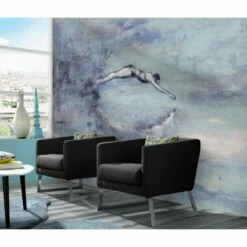 Erismann | Art Edition | 2233-15 | Fototapete | Vlies | 270 X 250 Cm | Retro & Vintage | Blau -Profistuck Verkäufe 2233 15 04 1280x1280