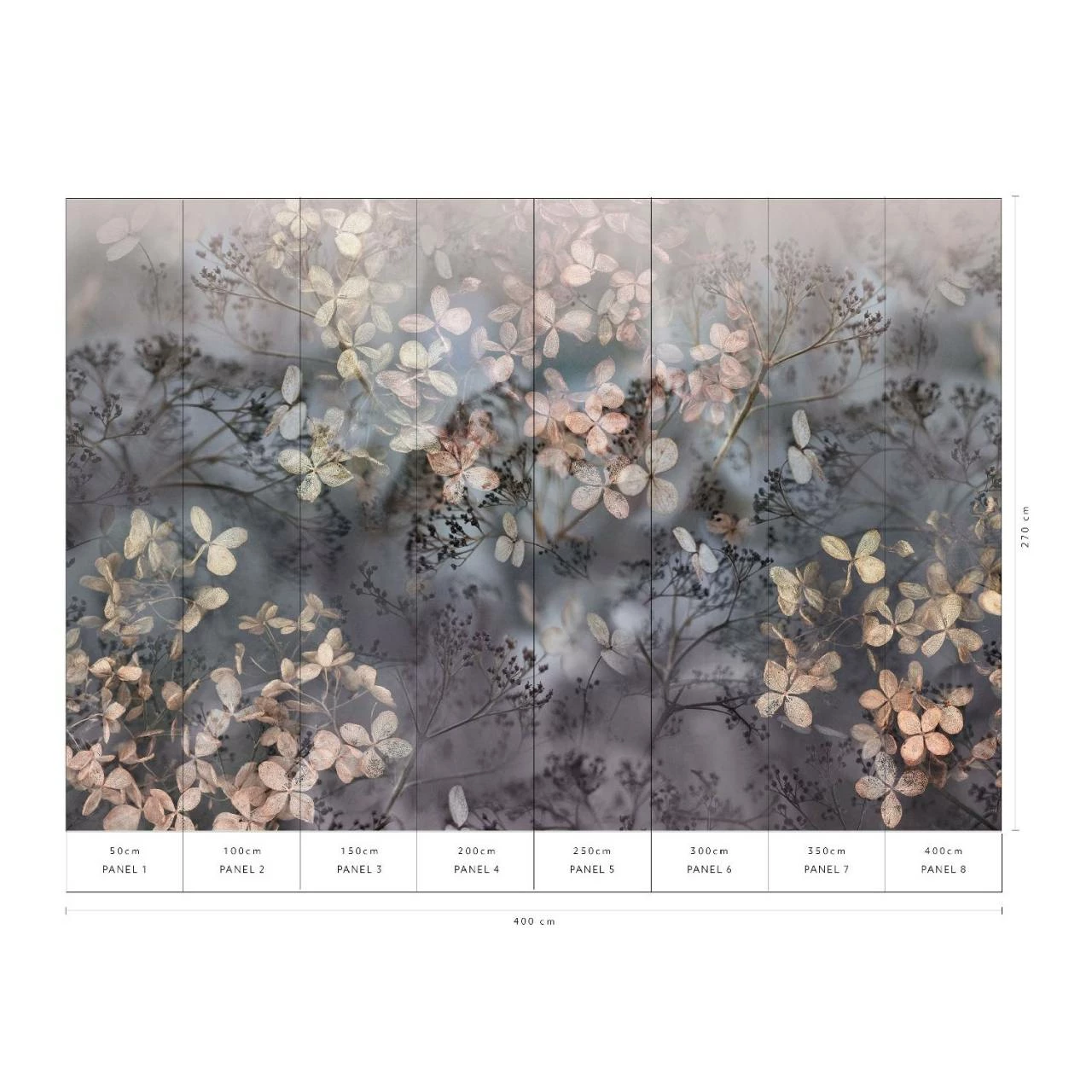 Erismann | Art Edition | 2236-10 | Fototapete | Vlies | 270 X 400 Cm | Blumen & Floral | Lila 4 Erismann | Art Edition | 2236-10 | Fototapete | Vlies | 270 X 400 Cm | Blumen & Floral | Lila – Bild 2