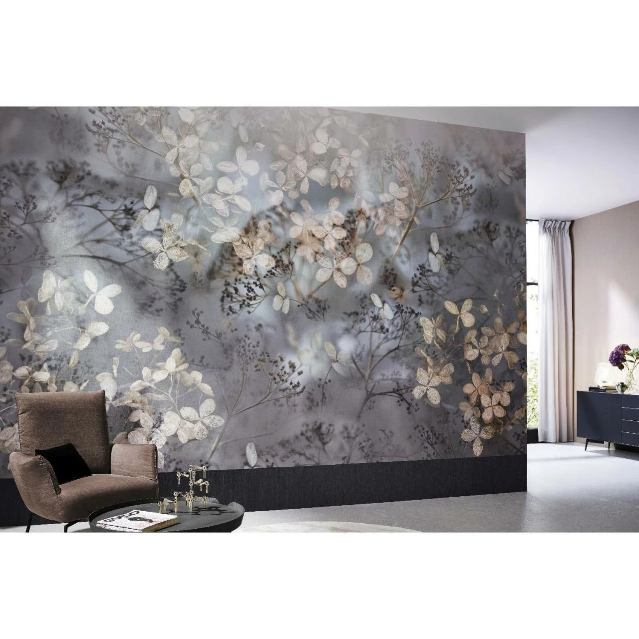 Erismann | Art Edition | 2236-10 | Fototapete | Vlies | 270 X 400 Cm | Blumen & Floral | Lila 5 Erismann | Art Edition | 2236-10 | Fototapete | Vlies | 270 X 400 Cm | Blumen & Floral | Lila – Bild 3