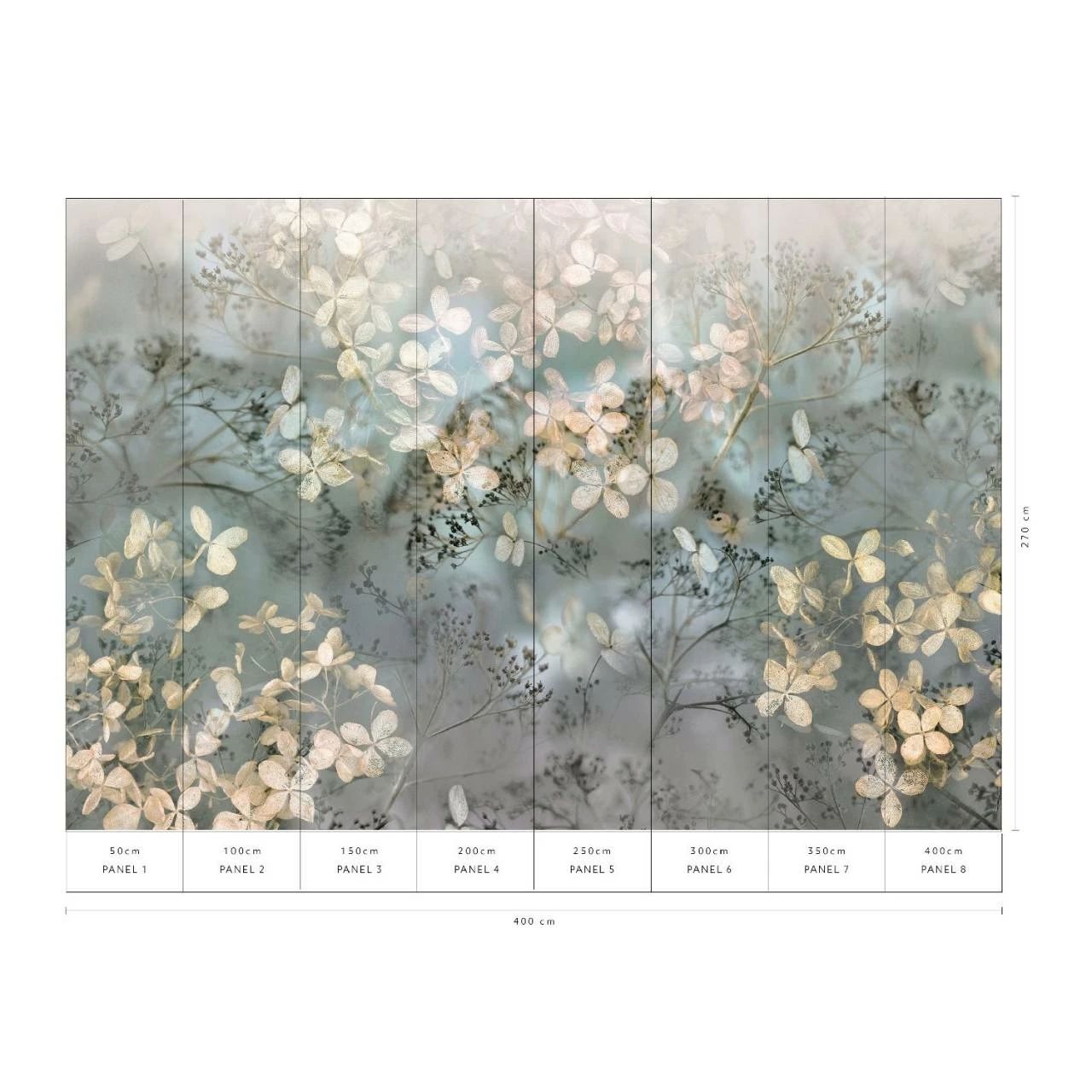 Erismann | Art Edition | 2236-20 | Fototapete | Vlies | 270 X 400 Cm | Blumen & Floral | Beige 4 Erismann | Art Edition | 2236-20 | Fototapete | Vlies | 270 X 400 Cm | Blumen & Floral | Beige – Bild 2