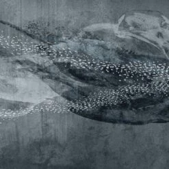 Erismann | Art Edition | 2237-20 | Fototapete | Vlies | 270 X 400 Cm | Tiere | Silber