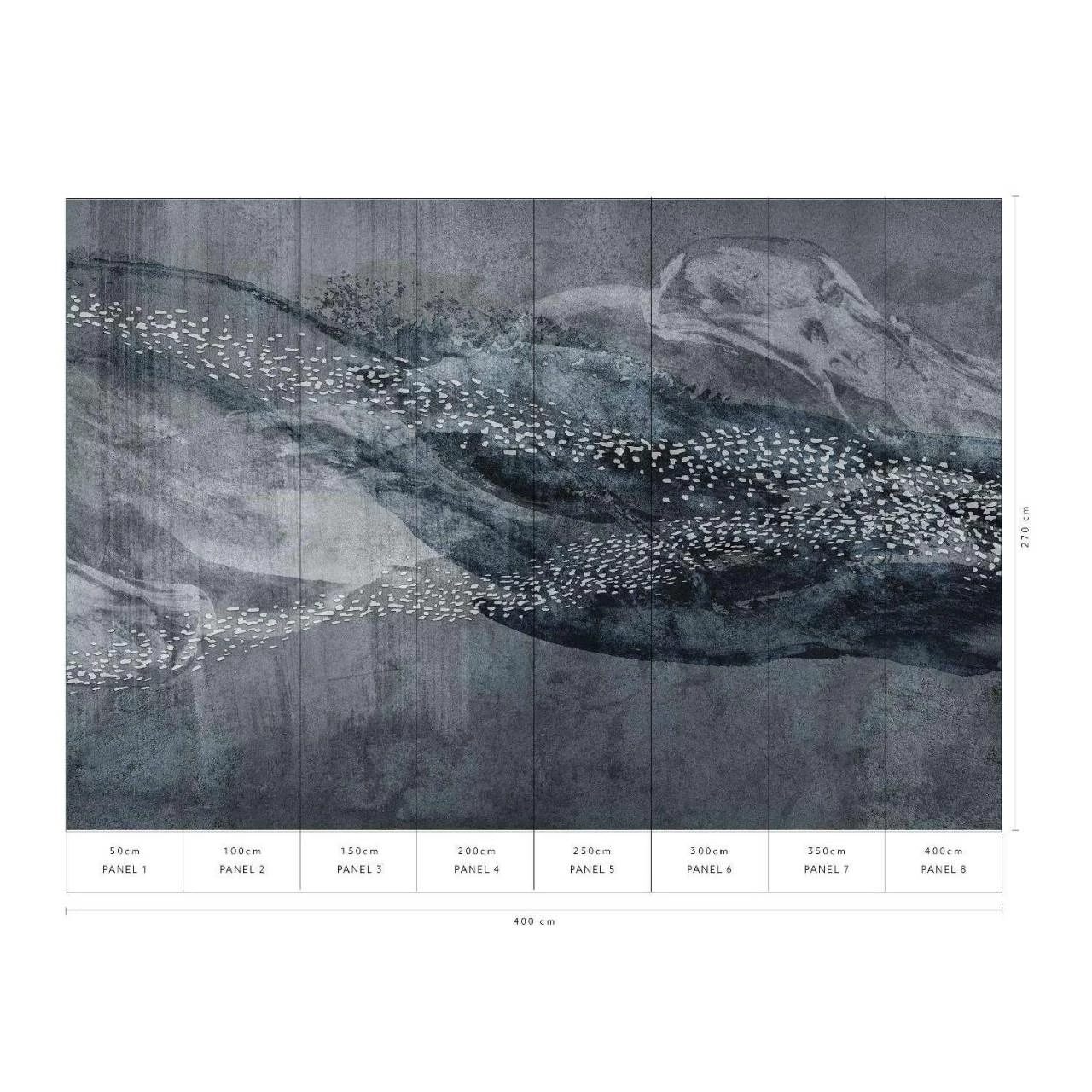 Erismann | Art Edition | 2237-20 | Fototapete | Vlies | 270 X 400 Cm | Tiere | Silber 4 Erismann | Art Edition | 2237-20 | Fototapete | Vlies | 270 X 400 Cm | Tiere | Silber – Bild 2