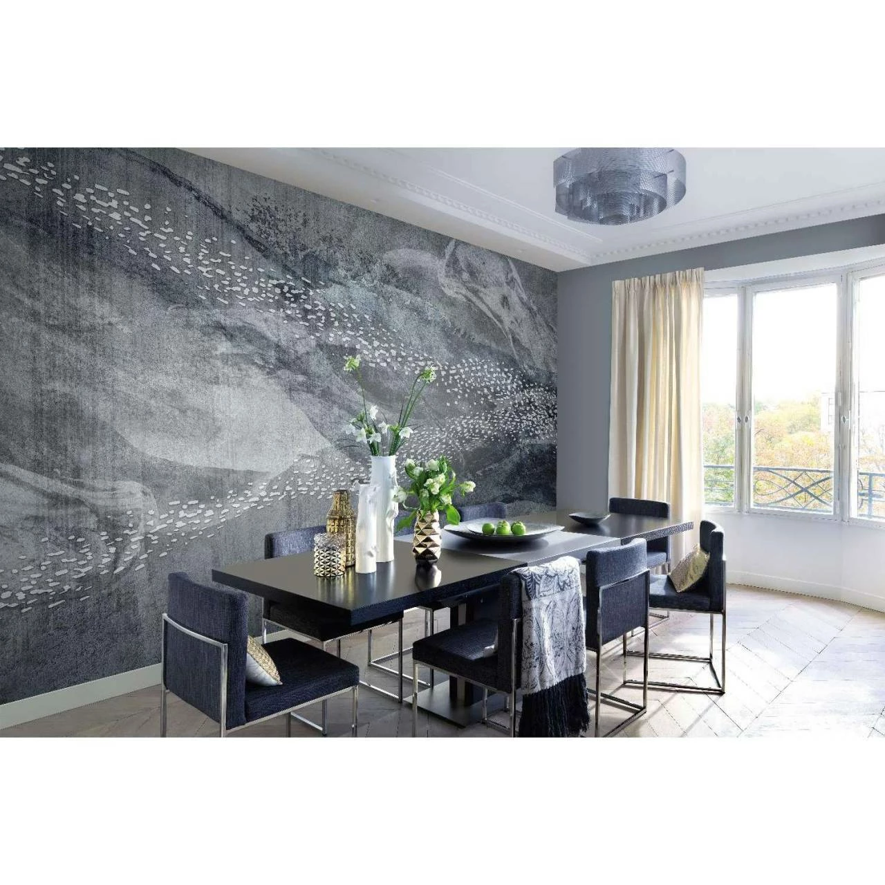 Erismann | Art Edition | 2237-20 | Fototapete | Vlies | 270 X 400 Cm | Tiere | Silber 6 Erismann | Art Edition | 2237-20 | Fototapete | Vlies | 270 X 400 Cm | Tiere | Silber – Bild 4