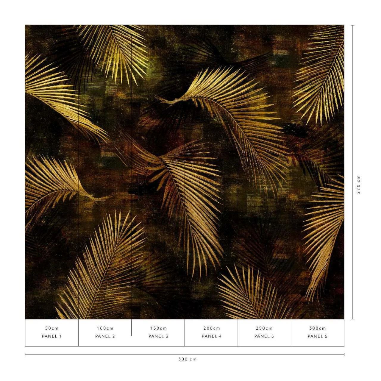 Erismann | Art Edition | 2243-15 | Fototapete | Vlies | 270 X 300 Cm | Boho Chic | Gold 4 Erismann | Art Edition | 2243-15 | Fototapete | Vlies | 270 X 300 Cm | Boho Chic | Gold – Bild 2