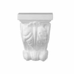 Wiesemann | Konsole "Nerola" | Polystyrol | 170 X 120 Mm | Stuckdeko | Styropor | Blattdekor