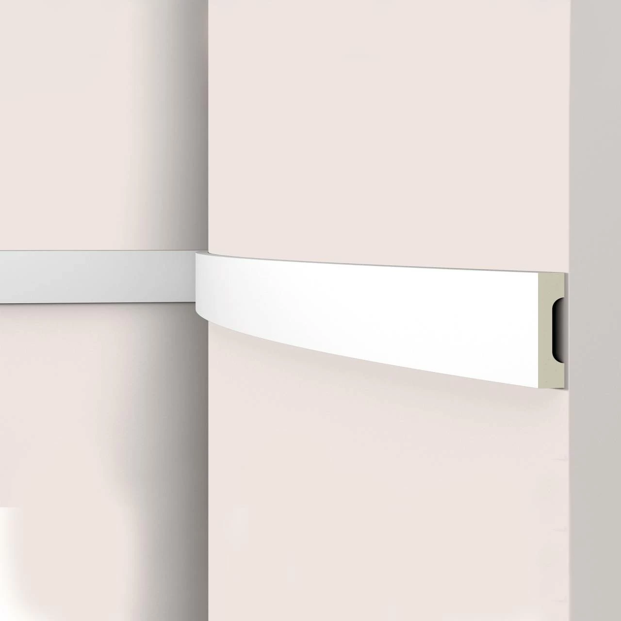 NMC | Zierleiste WD2 Flex | ARSTYL® | Polyurethan | 70 X 15 X 2000 Mm | Weiß | Flexibel Wandleiste 3 NMC | Zierleiste WD2 Flex | ARSTYL® | Polyurethan | 70 X 15 X 2000 Mm | Weiß | Flexibel Wandleiste