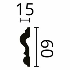 NMC | Zierleiste Z1360 Flex | ARSTYL® | Polystyrol | 60 X 15 X 2000 Mm | Weiß | Flexibel Wandleiste 10 NMC | Zierleiste Z1360 Flex | ARSTYL® | Polystyrol | 60 X 15 X 2000 Mm | Weiß | Flexibel Wandleiste -Profistuck Verkäufe 3050656 2 1280x1280