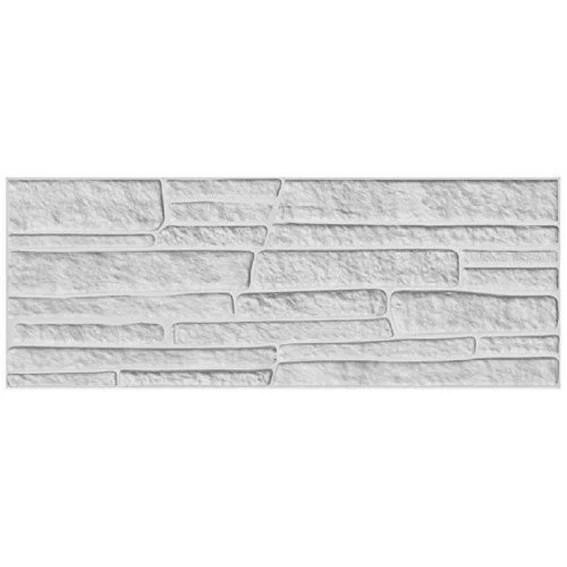Marbet | 3D Wandpaneel "ROCK" | Wandverkleidung | Polystyrol | 180 X 485 X 25 Mm | Wandelement 3 Marbet | 3D Wandpaneel "ROCK" | Wandverkleidung | Polystyrol | 180 X 485 X 25 Mm | Wandelement