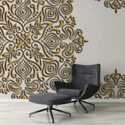 A.S. Creation | AP Digital 3 | AS471810 | Fototapete | Vlies | 400 X 270 Cm | Barock | Braun