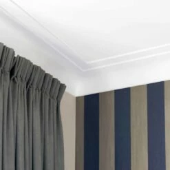 NMC Stuckleiste "Kursk" | AD22 ARSTYL® Deckenleiste | 100 X 225 X 2000 Mm | Polyurethan | Weiß -Profistuck Verkäufe ARSTYL AD22 5 1280x1280