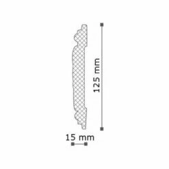NMC Zierleiste "Bordeaux" | Z12 ARSTYL® Wandleiste | 15 X 125 X 2000 Mm | Polyurethan | Weiß 8 NMC Zierleiste "Bordeaux" | Z12 ARSTYL® Wandleiste | 15 X 125 X 2000 Mm | Polyurethan | Weiß -Profistuck Verkäufe ARSTYL Z12 2 1280x1280