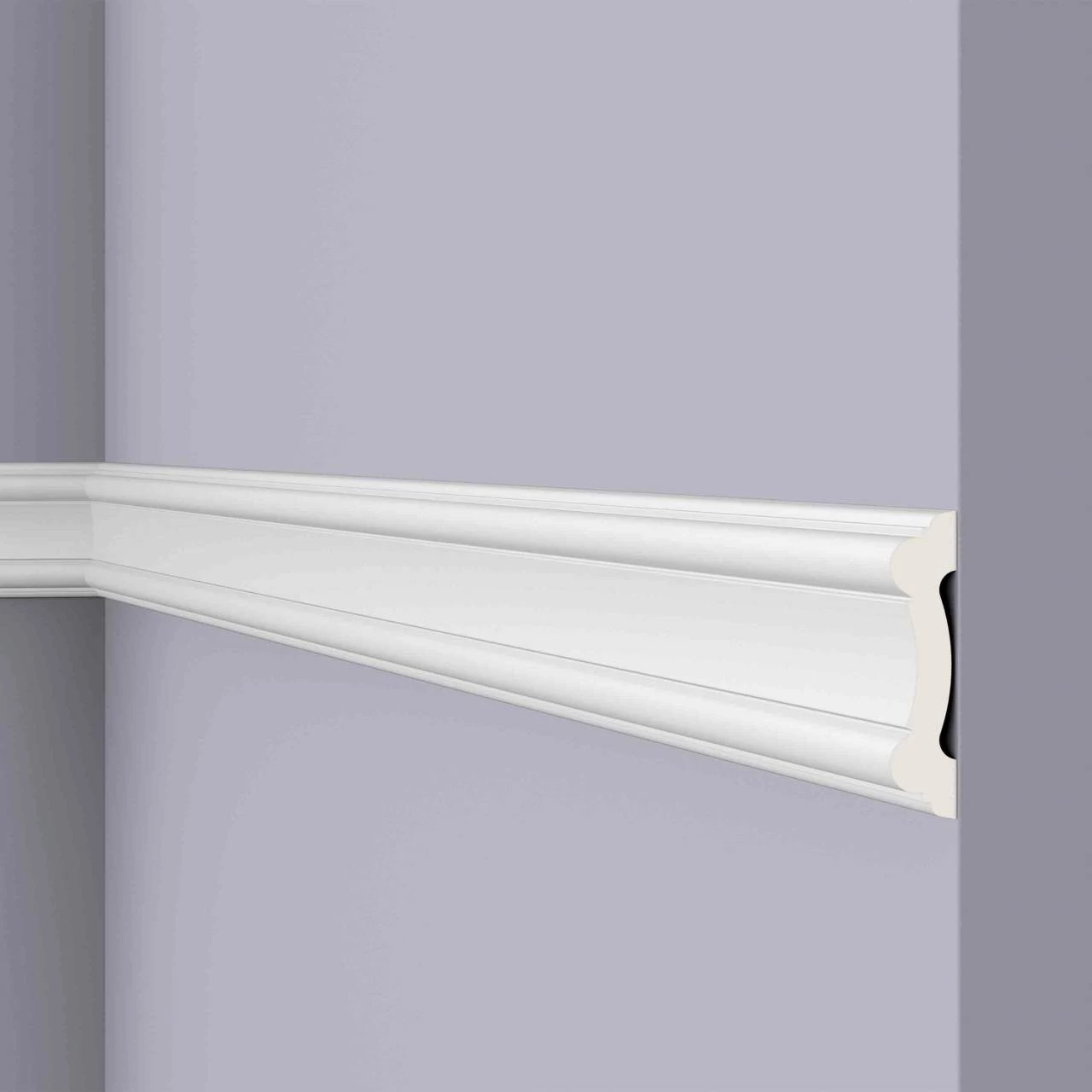 NMC Zierleiste "Tomsk" | Z1550 ARSTYL® Wandleiste | 20 X 80 X 2000 Mm | Polyurethan | Weiß 3 NMC Zierleiste "Tomsk" | Z1550 ARSTYL® Wandleiste | 20 X 80 X 2000 Mm | Polyurethan | Weiß