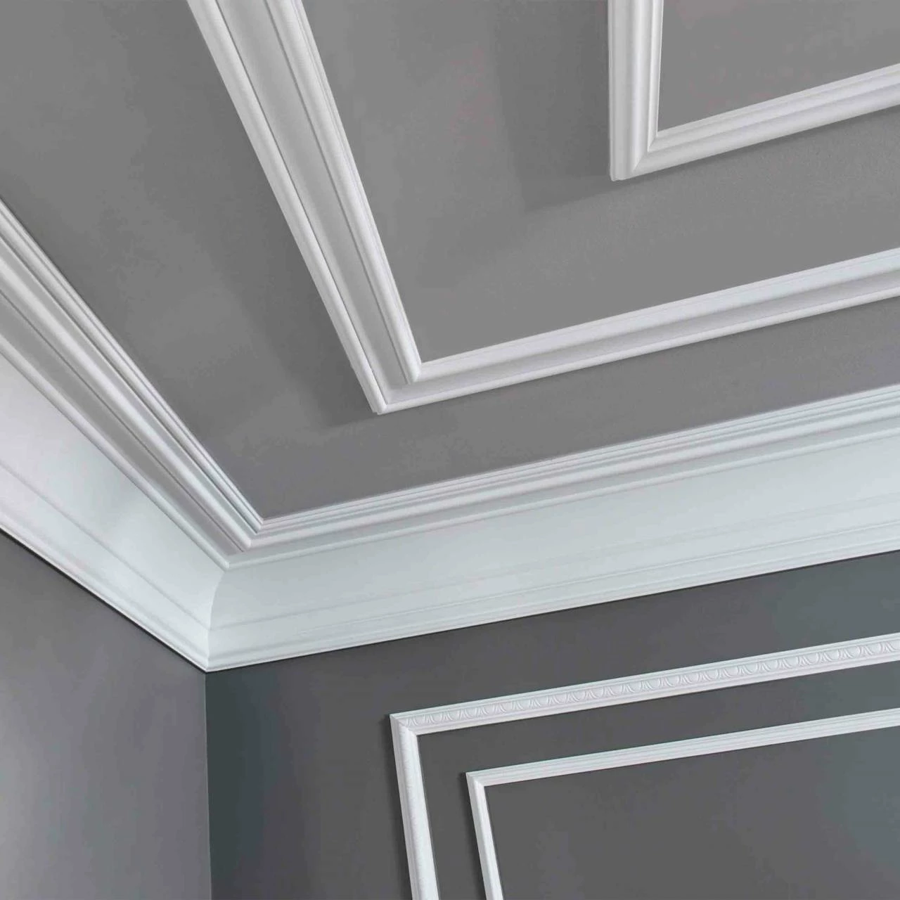 NMC Zierleiste "Tomsk" | Z1550 ARSTYL® Wandleiste | 20 X 80 X 2000 Mm | Polyurethan | Weiß 5 NMC Zierleiste "Tomsk" | Z1550 ARSTYL® Wandleiste | 20 X 80 X 2000 Mm | Polyurethan | Weiß – Bild 3