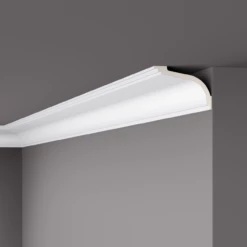 NMC Stuckleiste "Versailles" | Z17 ARSTYL® Deckenleiste | 115 X 80 X 2000 Mm | Polyurethan | Weiß