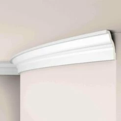 NMC Stuckleiste "Thessaloniki" | Z18 Flex ARSTYL® Flexible Deckenleiste | 50 X 60 X 2000 Mm