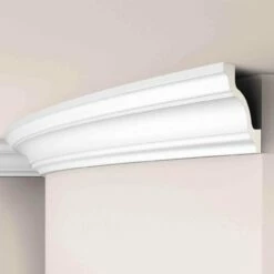 Titelseite 33 NMC Stuckleiste "Piräus" | Z19 Flex ARSTYL® Flexible Deckenleiste | 80 X 80 X 2000 Mm | Polyurethan