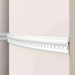 NMC | Zierleiste "Korfu" | Z32 Flex ARSTYL® | Polystyrol | 20 X 80 X 2000 Mm | Weiß | Flexibel