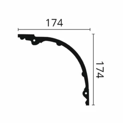 NMC Stuckleiste "Brest" Z40 ARSTYL® Deckenleiste 170 X 175 X 2000 Mm Polyurethan Weiß -Profistuck Verkäufe ARSTYL Z40 2fRUYqd2qunBO8 1280x1280