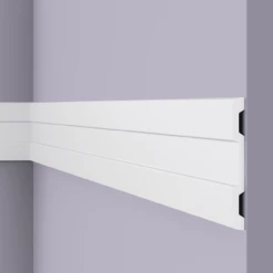 NMC Stuckleiste | Z61 ARSTYL® Deckenleiste | 15 X 158 X 2000 Mm | Polyurethan | Weiß